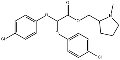 Biclofibrate Structure