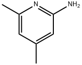 2-Amino-4,6-dimethylpyridine 구조식 이미지