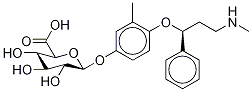 4’-Hydroxy Atomoxetine -D-Glucuronide Structure