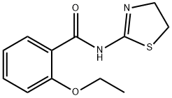 Benzamide, N-(4,5-dihydro-2-thiazolyl)-2-ethoxy- (9CI) Structure