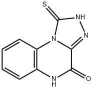 1-MERCAPTO[1,2,4]TRIAZOLO[4,3-A]QUINOXALIN-4(5H)-ONE Structure