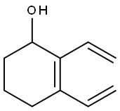 2-Cyclohexen-1-ol, 2,3-diethenyl- (9CI) Structure