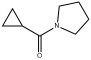 Pyrrolidine, 1-(cyclopropylcarbonyl)- (9CI) Structure