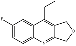 Furo[3,4-b]quinoline, 9-ethyl-7-fluoro-1,3-dihydro- (9CI) Structure