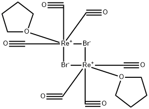 BROMOTRICARBONYL(TETRAHYDROFURAN)RHENIU& Structure