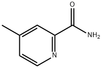 2-Pyridinecarboxamide,4-methyl-(9CI) Structure