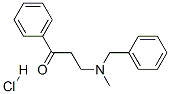 3-(N-벤질-N-메틸아미노)프로피오페논염산염 구조식 이미지