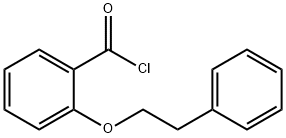 2-(2-Phenylethoxy)benzoyl chloride Structure