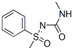 S-Methyl-N-[(methylamino)carbonyl]-S-phenylsulfoximide Structure