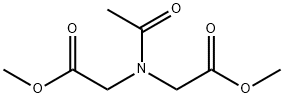 (ACETYL-METHOXYCARBONYLMETHYL-AMINO)-ACETIC ACID METHYL ESTER Structure