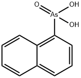 1-Naphtylarsonic acid Structure