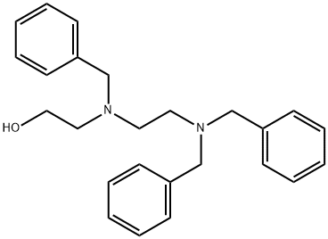 2-[[2-[Bis(phenylmethyl)amino]ethyl](phenylmethyl)amino]ethanol Structure