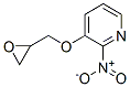 Pyridine, 2-nitro-3-(oxiranylmethoxy)- (9CI) Structure