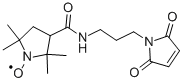 3-(3-MALEIMIDOPROPYLCARBAMOYL)-PROXYL Structure