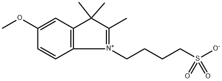 5-METHOXY-2 3 3-TRIMETHYL-1-(4-SULFOBUTY 구조식 이미지