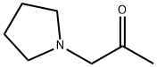2-프로판온,1-(1-피롤리디닐)-(9CI) 구조식 이미지