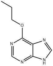 6-N-PROPOXYPURINE Structure