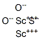 discandium dioxide sulphide Structure