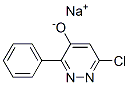 sodium 6-chloro-3-phenylpyridazin-4-olate Structure