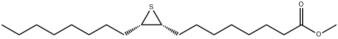 CIS-9,10-EPITHIOSTEARIC ACID METHYL ESTER Structure
