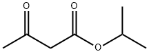 Isopropyl acetoacetate 구조식 이미지