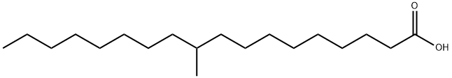 10-methyloctadecanoic acid Structure