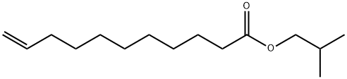 isobutyl undec-10-enoate  Structure