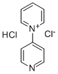 1-(4-피리딜)피리디늄 클로라이드 하이드로클로라이드 구조식 이미지