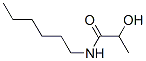 N-hexyl-2-hydroxy-propanamide Structure