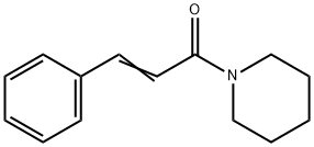 3-PHENYL-1-PIPERIDINO-2-PROPEN-1-ONE Structure