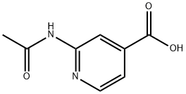 2-ACETYLAMINO-ISONICOTINIC ACID 구조식 이미지