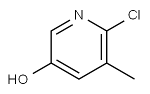 2-Chloro-5-hydroxy-3-methylpyridine Structure