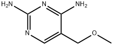 2,4-Diamino-5-methoxymethylpyrimidine Structure