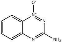 3-아미노-1,2,4-벤조트리아진-1-N-옥사이드 구조식 이미지