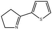 5-(2-티에닐)-3,4-DIHYDRO-2H-피롤 구조식 이미지