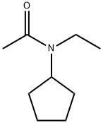 아세트아미드,N-시클로펜틸-N-에틸-(7CI,9CI) 구조식 이미지