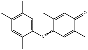 2,5-Dimethyl-4-[(2,4,5-trimethylphenyl)imino]-2,5-cyclohexadien-1-one Structure