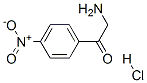 2-AMINO-(4'-NITRO)ACETOPHENONE HYDROCHLORIDE 구조식 이미지