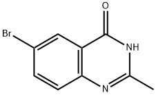 6-BROMO-2-METHYL-3,4-DIHYDROQUINAZOLIN-4-ONE 구조식 이미지