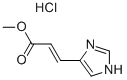 methyl (E)-3-(1H-imidazol-4-yl)acrylate monohydrochloride Structure