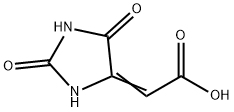 (2,5-dioxoimidazolidin-4-ylidene)acetic acid Structure