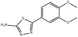 2-AMINO-5-(3,4-DIMETHOXYPHENYL)-1,3,4-THIADIAZOLE Structure