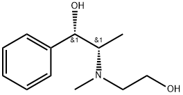 N-(2-Hydroxyethyl) Pseudoephedrine Structure