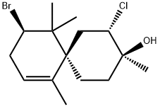 (2S,3S,6S,10R)-10-Bromo-2-chloro-3,7,11,11-tetramethylspiro[5.5]undec-7-en-3-ol 구조식 이미지