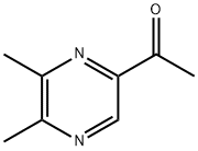 에타논,1-(5,6-디메틸피라지닐)- 구조식 이미지