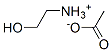 2-hydroxyethylammonium acetate Structure