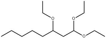 1,1,3-triethoxyoctane Structure