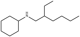 N-(2-에틸헥실)시클로헥실아민 구조식 이미지