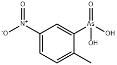 (2-methyl-5-nitro-phenyl)arsonic acid Structure