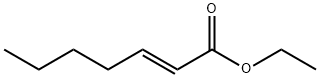 2-헵텐산,에틸에스테르,(2E)- 구조식 이미지